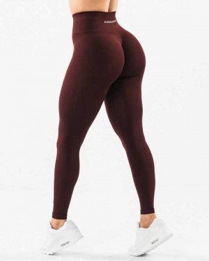 Leggins Alphalete Amplify Mujer Rojos | Mexico-380145