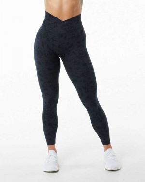 Leggins Alphalete Surface Power Mujer Negros | Mexico-701249