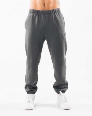 Pantalones Jogger Alphalete Academy Relaxed Hombre Grises | Mexico-619587