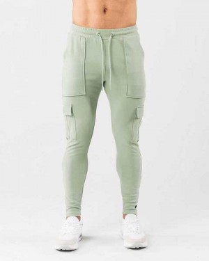 Pantalones Jogger Alphalete Identity Cargo Hombre Verdes | Mexico-016293