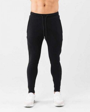 Pantalones Jogger Alphalete Identity Hombre Negros | Mexico-827943