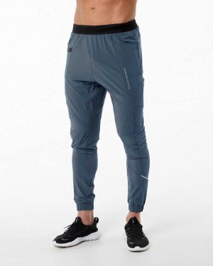 Pantalones Jogger Alphalete Studio Hombre Azules | Mexico-415927