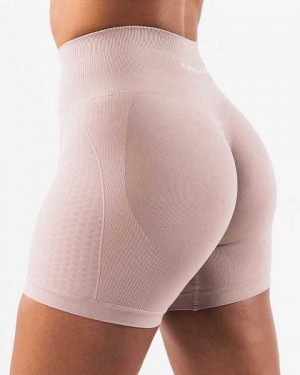 Short Alphalete Amplify Contour 5" Mujer Beige | Mexico-138504