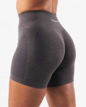 Short Alphalete Amplify Contour 5" Mujer Azules Grises | Mexico-261509