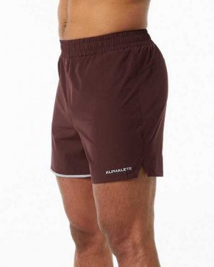 Short Alphalete Core Stride 5” Hombre Rojos | Mexico-605249