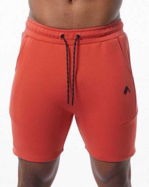 Short Alphalete ELMTS Atléticos 6" Hombre Naranjas | Mexico-504712