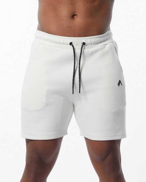 Short Alphalete ELMTS Atléticos 6" Hombre Creme | Mexico-428916