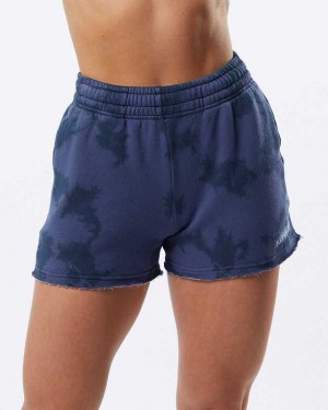 Short Alphalete HCTS 3.5" Mujer Azules | Mexico-795832