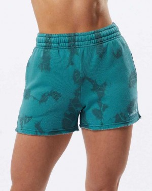 Short Alphalete HCTS 3.5" Mujer Azules | Mexico-386412