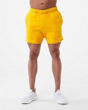 Short Alphalete HCTS 5" Hombre Naranjas | Mexico-890235