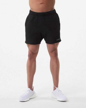 Short Alphalete HCTS 5" Hombre Negros | Mexico-941206