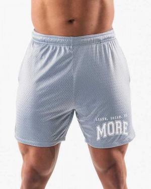 Short Alphalete LDB More Mesh 6” Hombre Azules | Mexico-729836