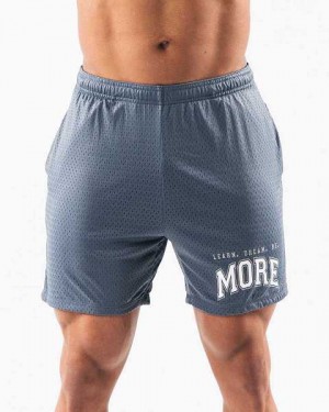 Short Alphalete LDB More Mesh 6” Hombre Azules | Mexico-081379