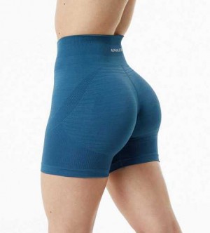 Short Alphalete Ozone 5.5" Mujer Azules | Mexico-412683