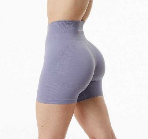 Short Alphalete Ozone 5.5" Mujer Lavanda | Mexico-872964