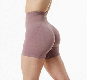 Short Alphalete Ozone 5.5" Mujer Morados | Mexico-647128