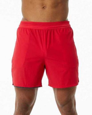 Short Alphalete Studio 6" Hombre Rojos | Mexico-509182