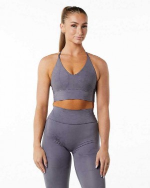 Sujetador Deportivo Alphalete Alphalux Wonder Mujer Morados | Mexico-309745