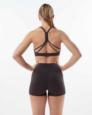 Sujetador Deportivo Alphalete Pulse Kinetic Mujer Grises | Mexico-974256