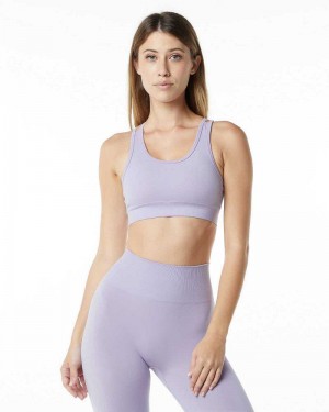 Sujetador Deportivo Alphalete Revival Mujer Morados | Mexico-604398