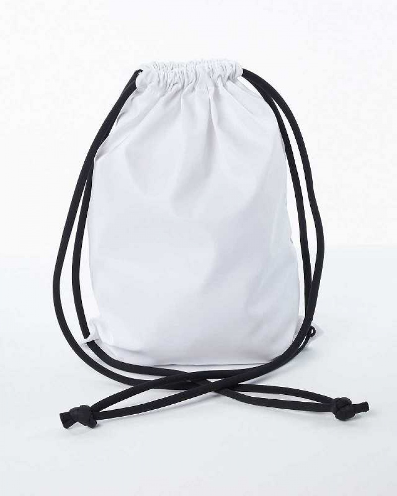 Bolsas Alphalete Essential Unisex Blancos | Mexico-638549