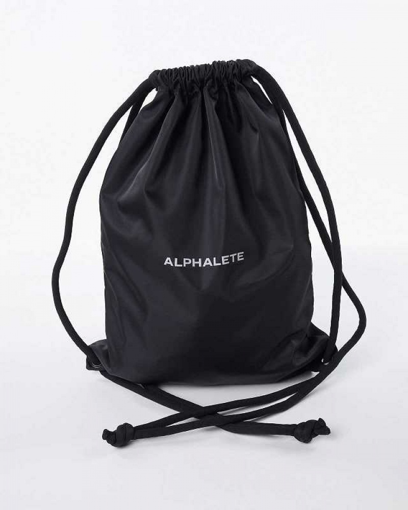 Bolsas Alphalete Essential Unisex Negros | Mexico-325794