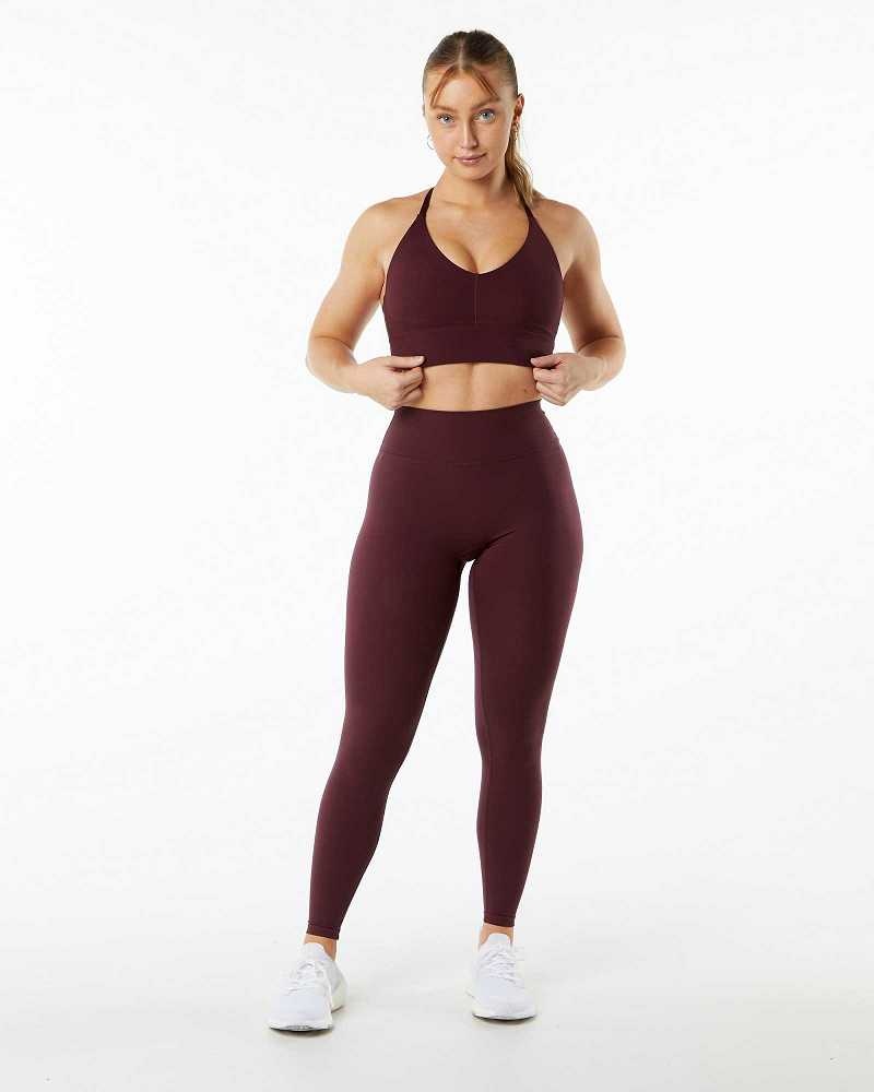 Leggins Alphalete Alphalux Wonder Mujer Negros Rosas | Mexico-102468