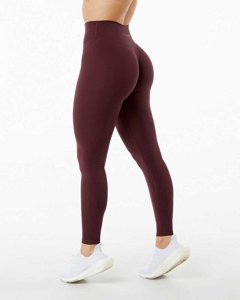 Leggins Alphalete Alphalux Wonder Mujer Negros Rosas | Mexico-102468