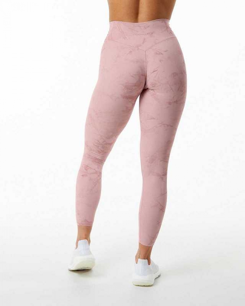 Leggins Alphalete Alphalux Wonder Mujer Rosas | Mexico-819036