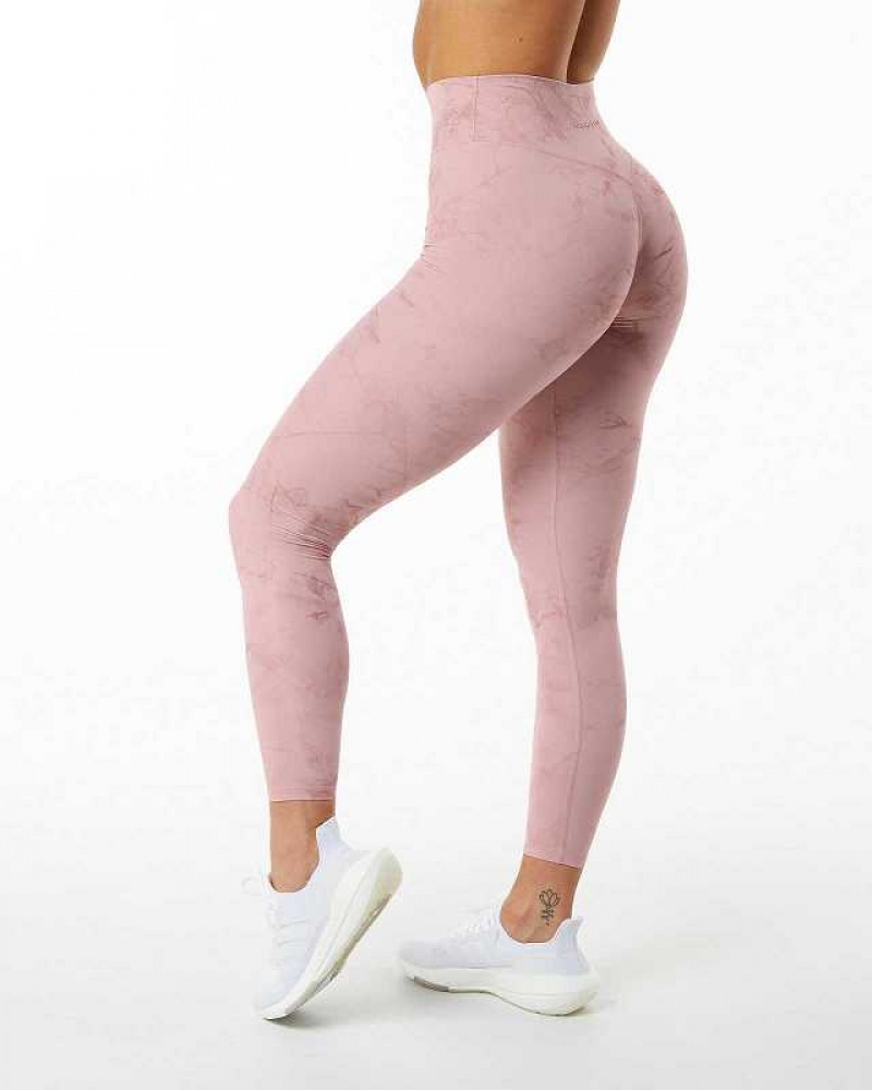 Leggins Alphalete Alphalux Wonder Mujer Rosas | Mexico-819036