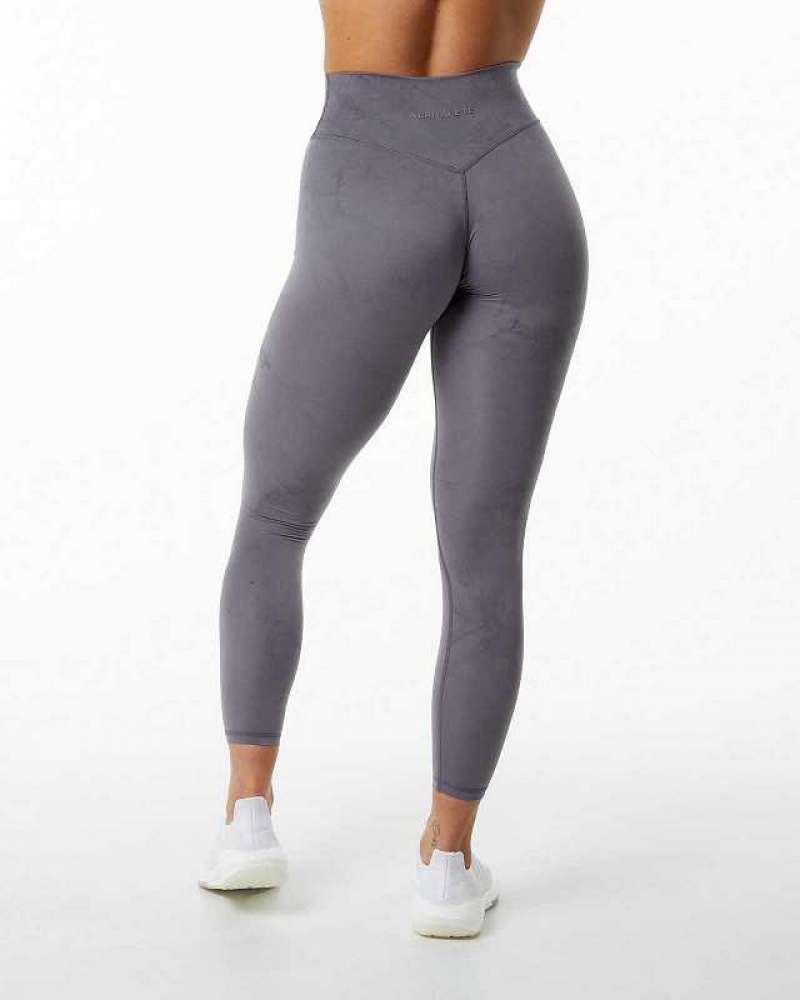 Leggins Alphalete Alphalux Wonder Mujer Morados | Mexico-254186