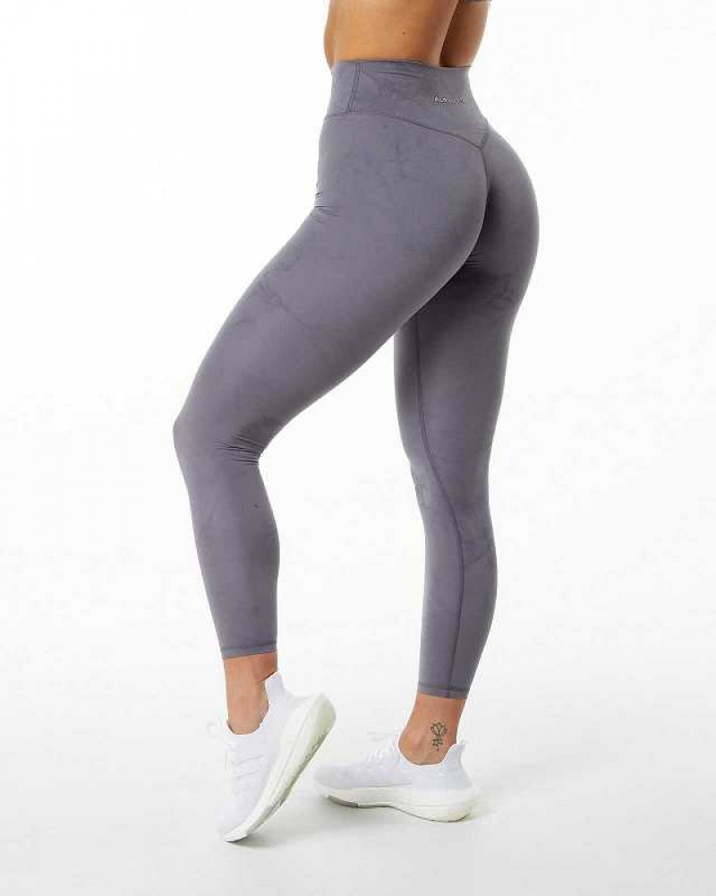 Leggins Alphalete Alphalux Wonder Mujer Morados | Mexico-254186