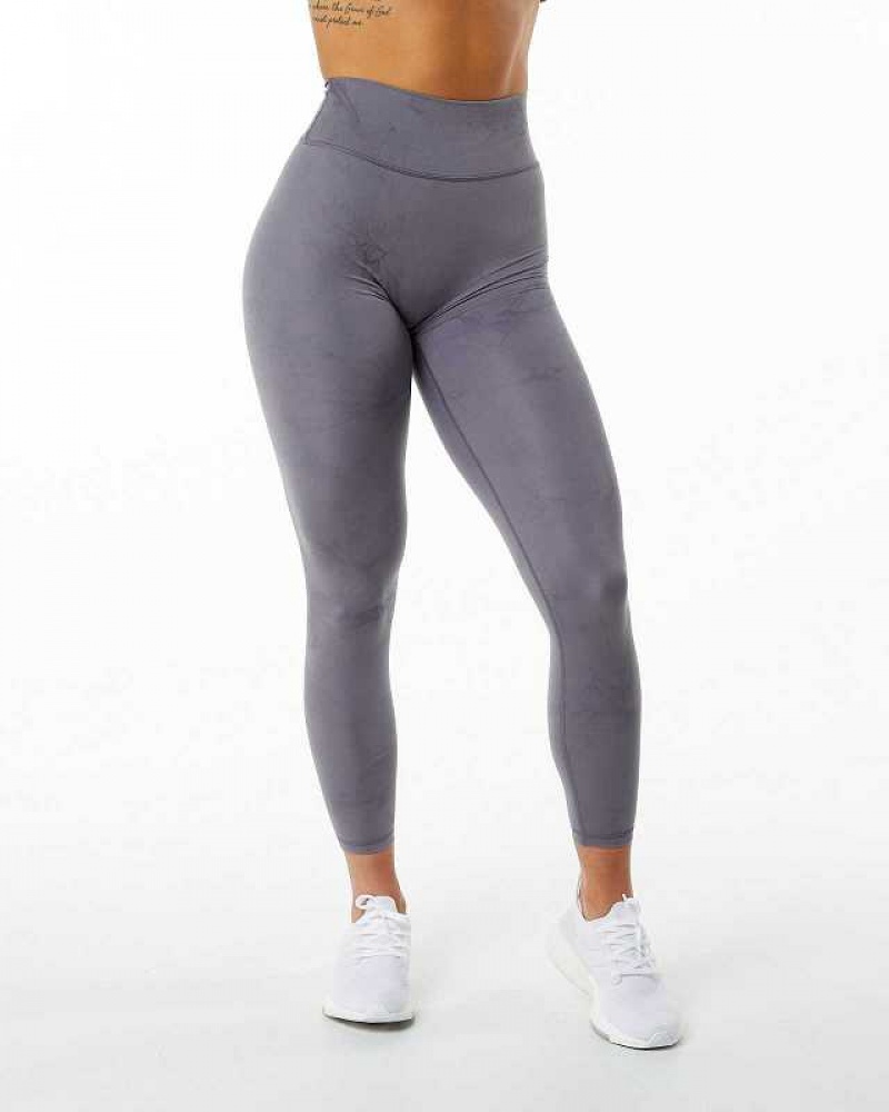 Leggins Alphalete Alphalux Wonder Mujer Morados | Mexico-254186