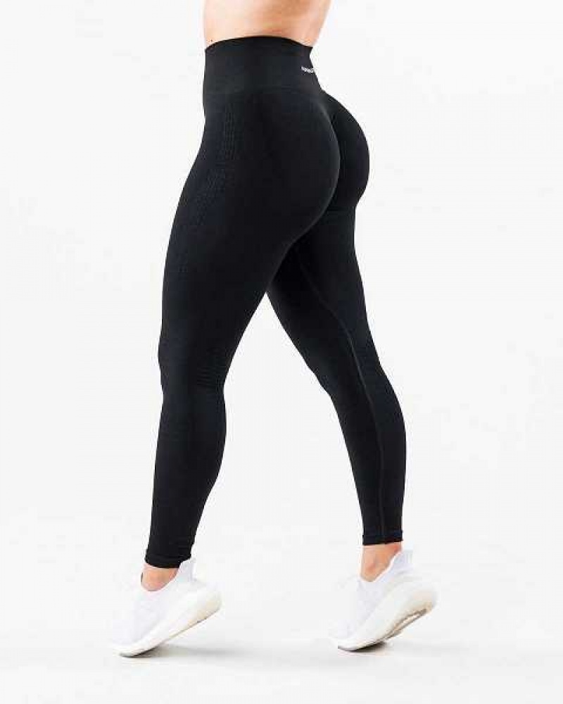 Leggins Alphalete Amplify Contour Mujer Negros | Mexico-460785