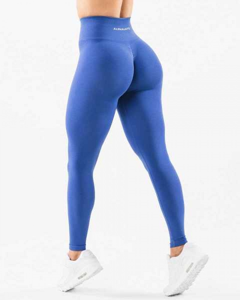 Leggins Alphalete Amplify Mujer Azules | Mexico-654801