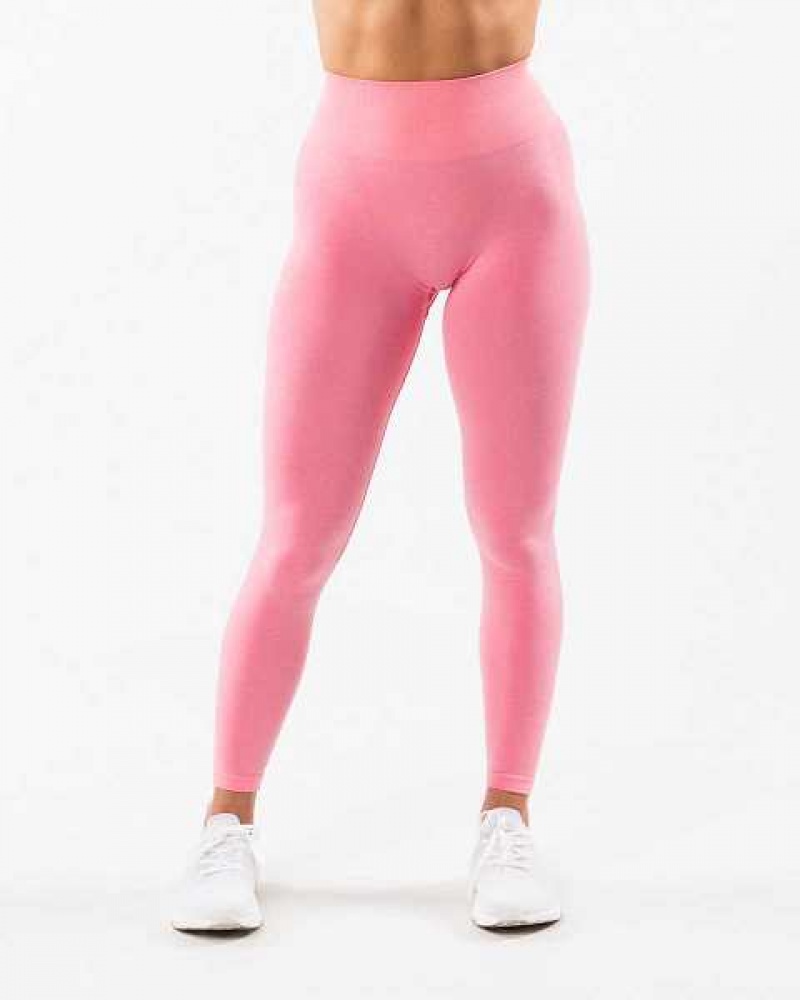 Leggins Alphalete Amplify Mujer Rosas | Mexico-091452