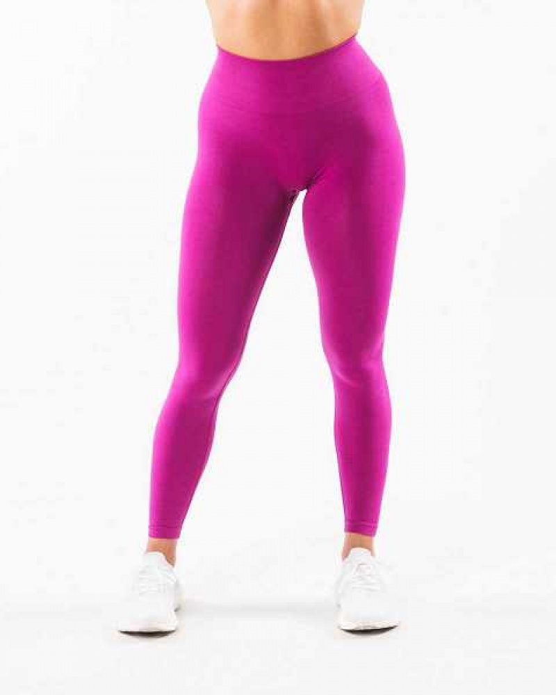 Leggins Alphalete Amplify Mujer Rosas | Mexico-382091