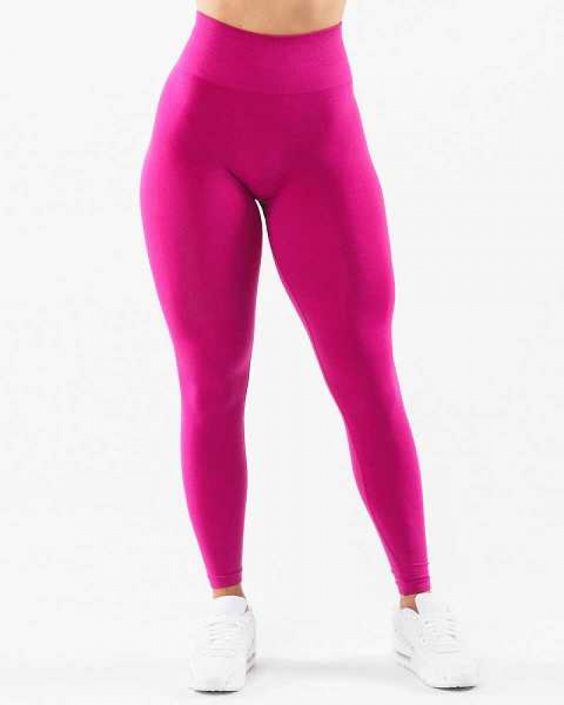 Leggins Alphalete Amplify Mujer Rosas | Mexico-275039