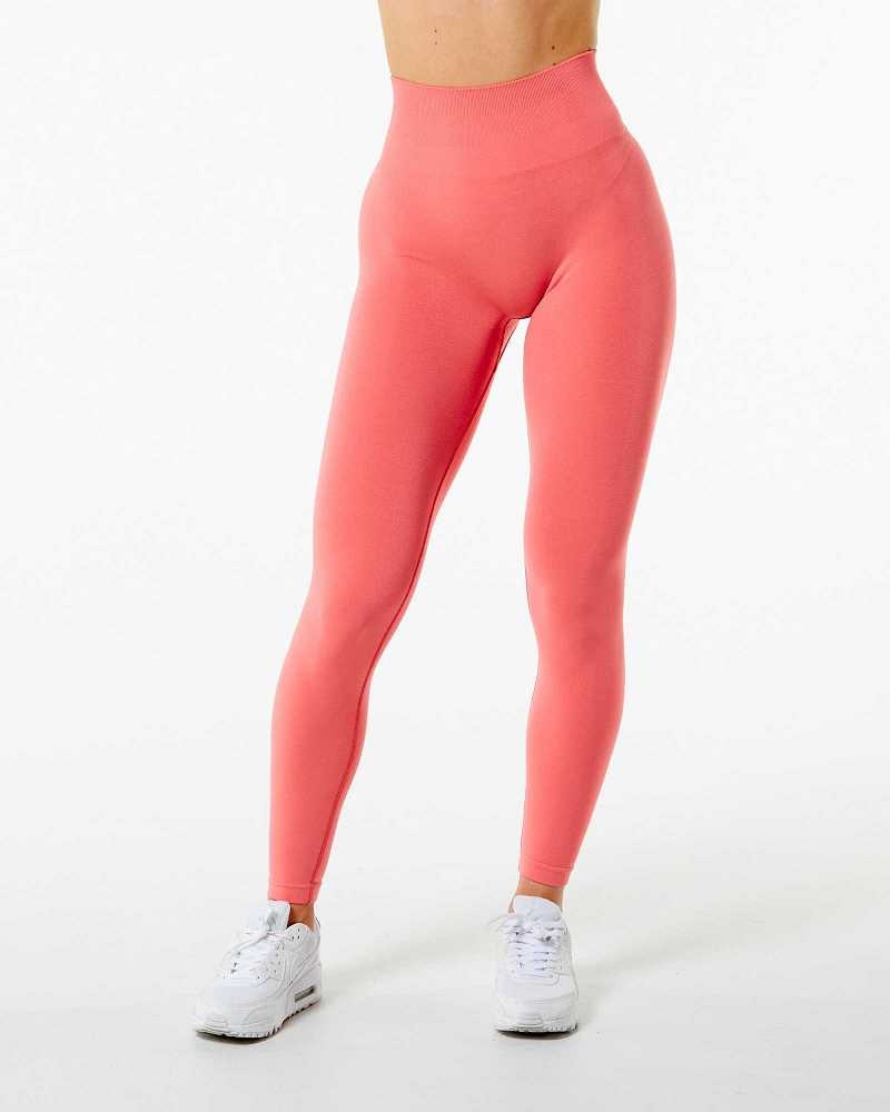 Leggins Alphalete Amplify Mujer Rosas | Mexico-179328