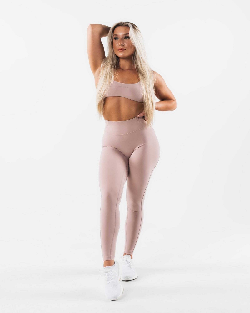 Leggins Alphalete Aura Mujer Marrom | Mexico-384912