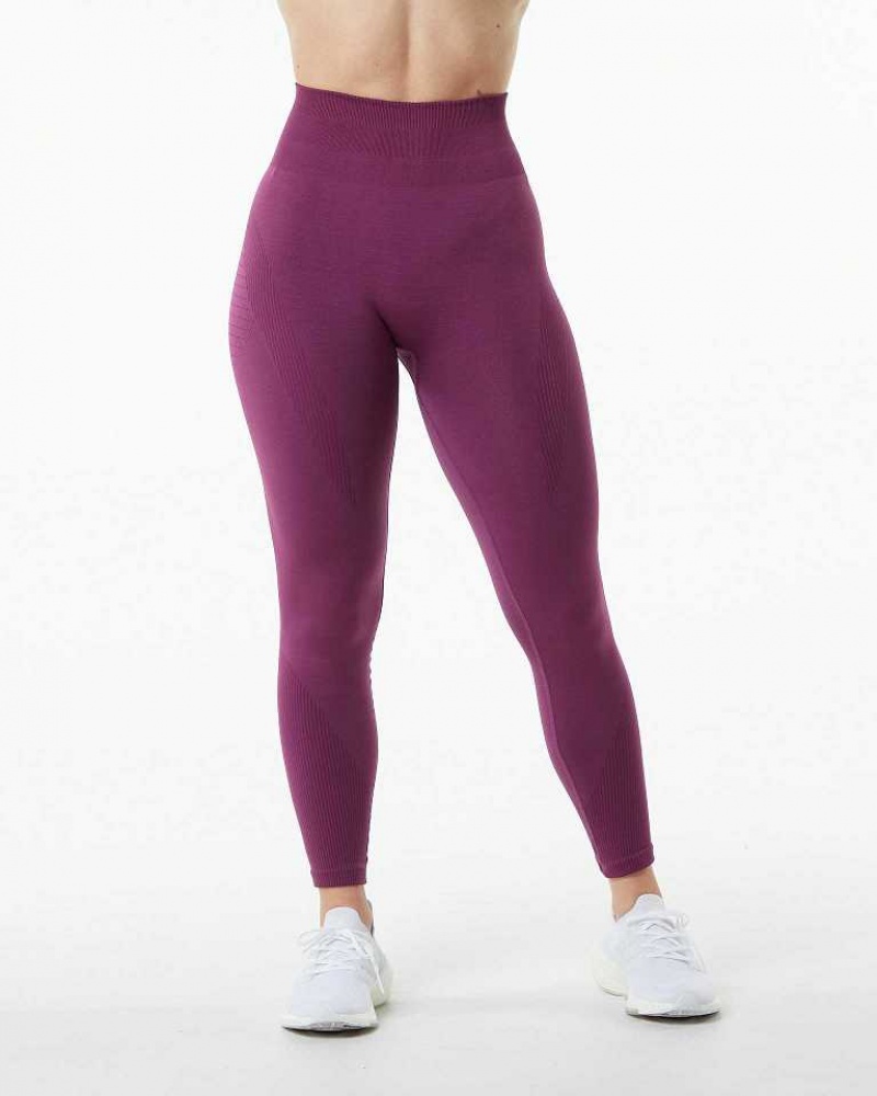 Leggins Alphalete Ozone Mujer Morados | Mexico-960587