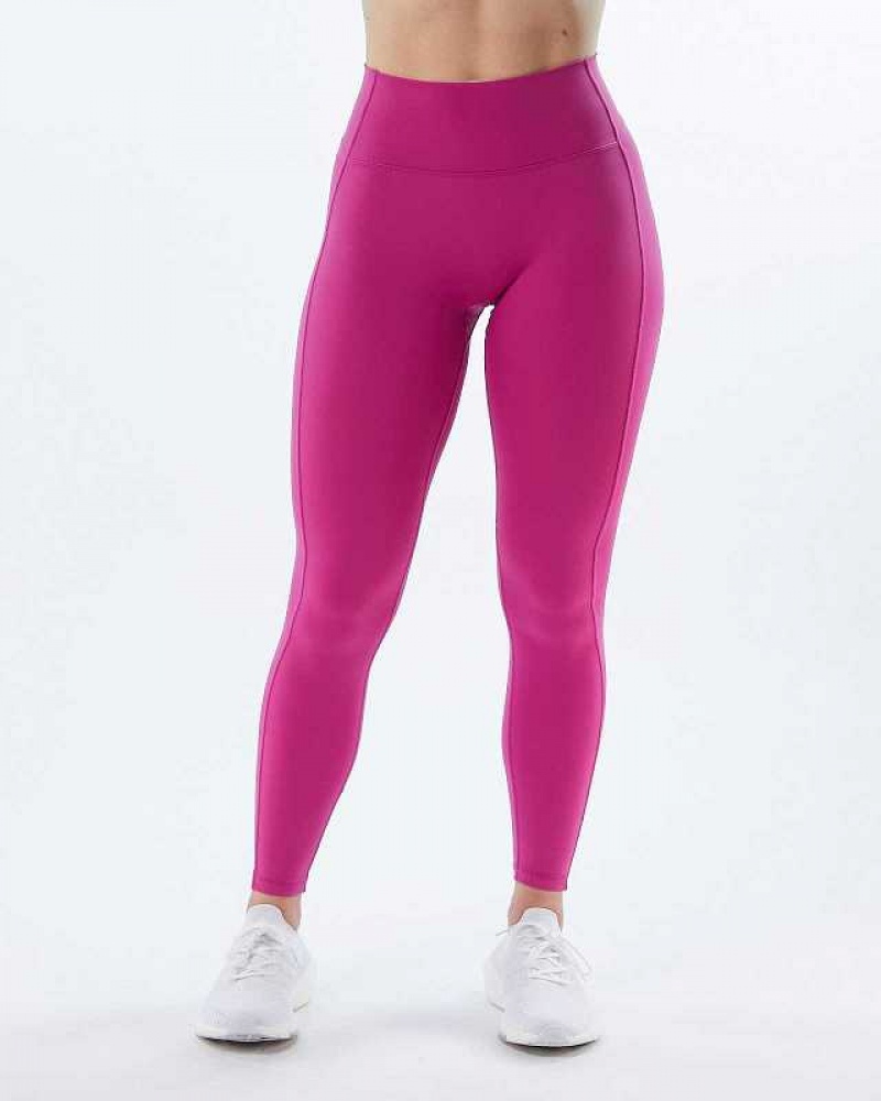 Leggins Alphalete Pulse Kinetic Mujer Rosas | Mexico-276349