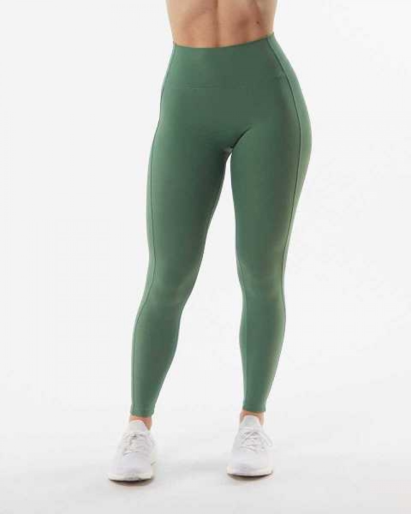 Leggins Alphalete Pulse Kinetic Mujer Verdes | Mexico-417386