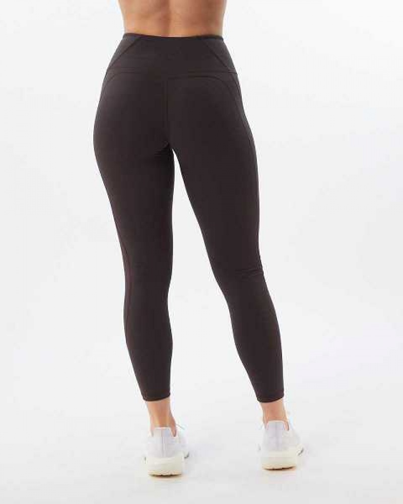 Leggins Alphalete Pulse Surge Mujer Grises | Mexico-976123