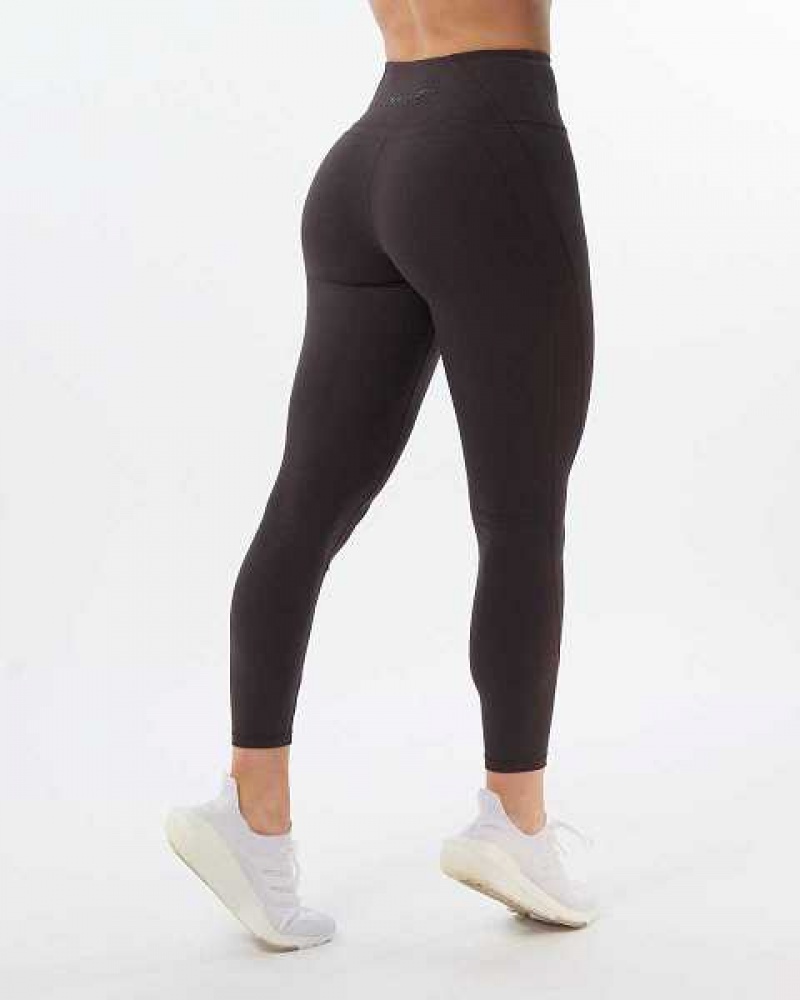 Leggins Alphalete Pulse Surge Mujer Grises | Mexico-976123