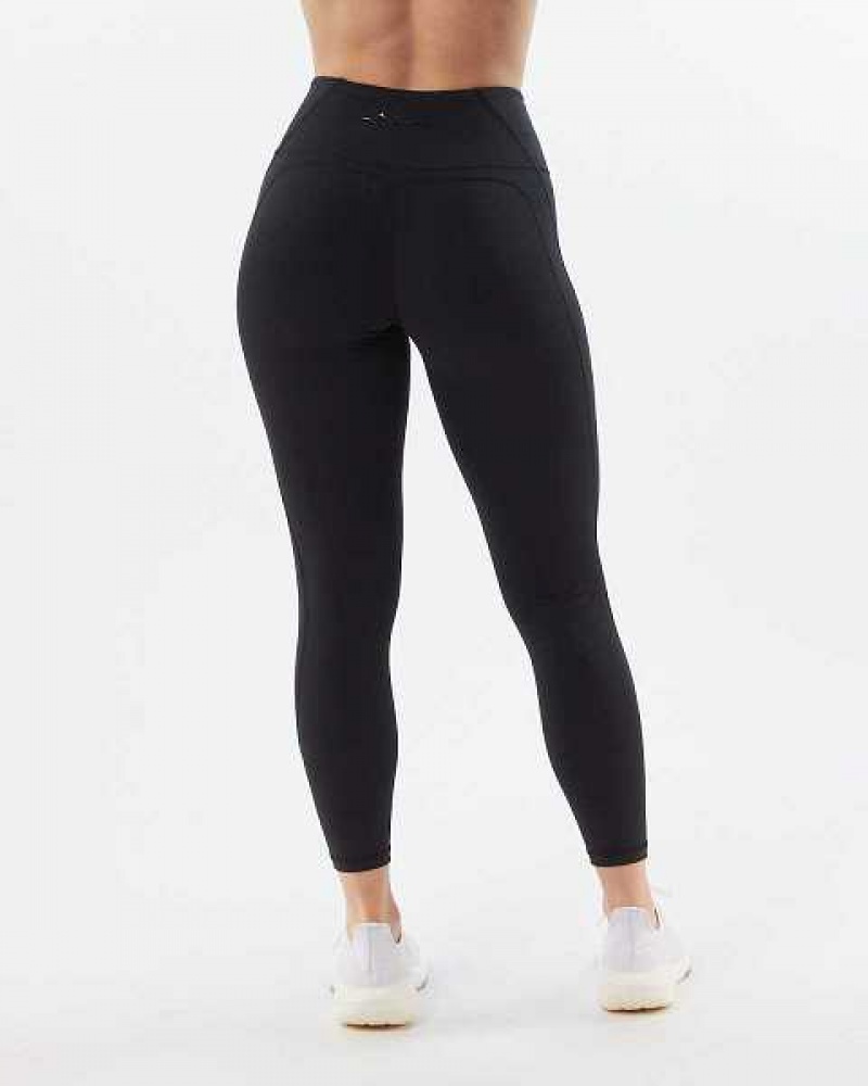 Leggins Alphalete Pulse Surge Mujer Negros | Mexico-296530