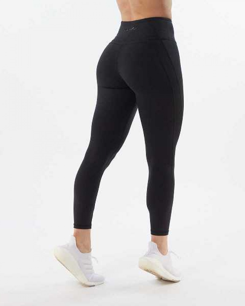 Leggins Alphalete Pulse Surge Mujer Negros | Mexico-296530