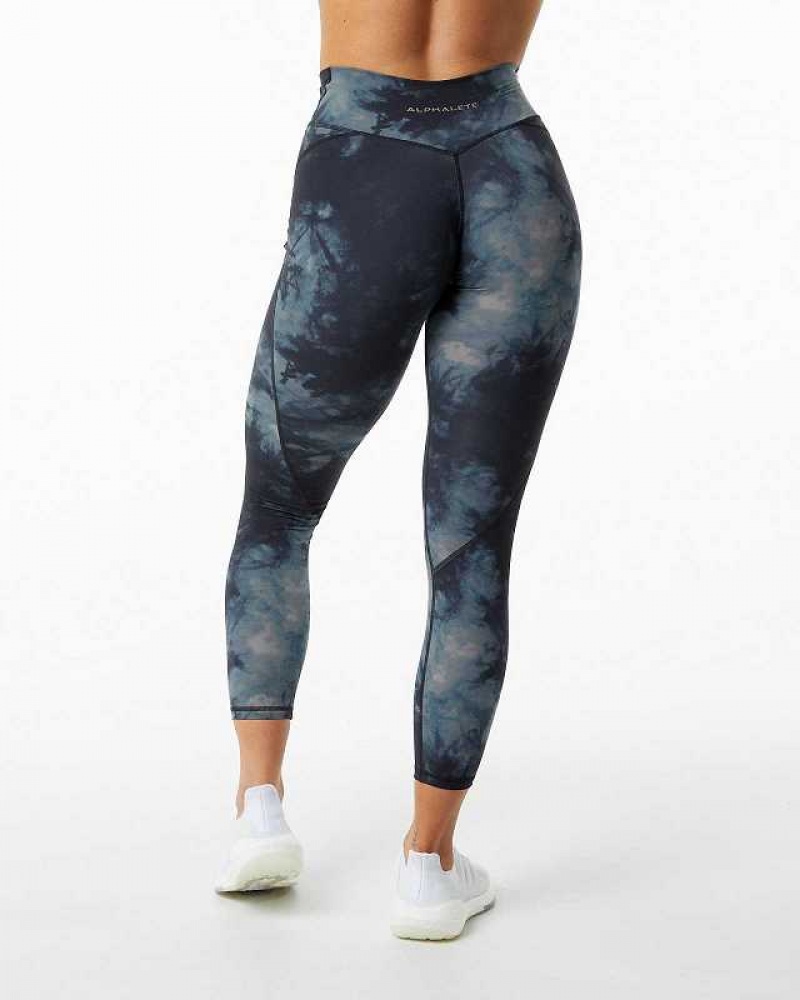 Leggins Alphalete Surface Power Mujer Negros | Mexico-765980