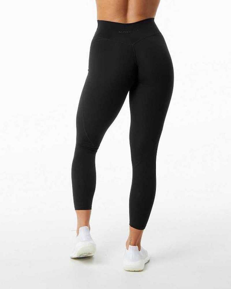 Leggins Alphalete Surface Power Mujer Negros | Mexico-439508