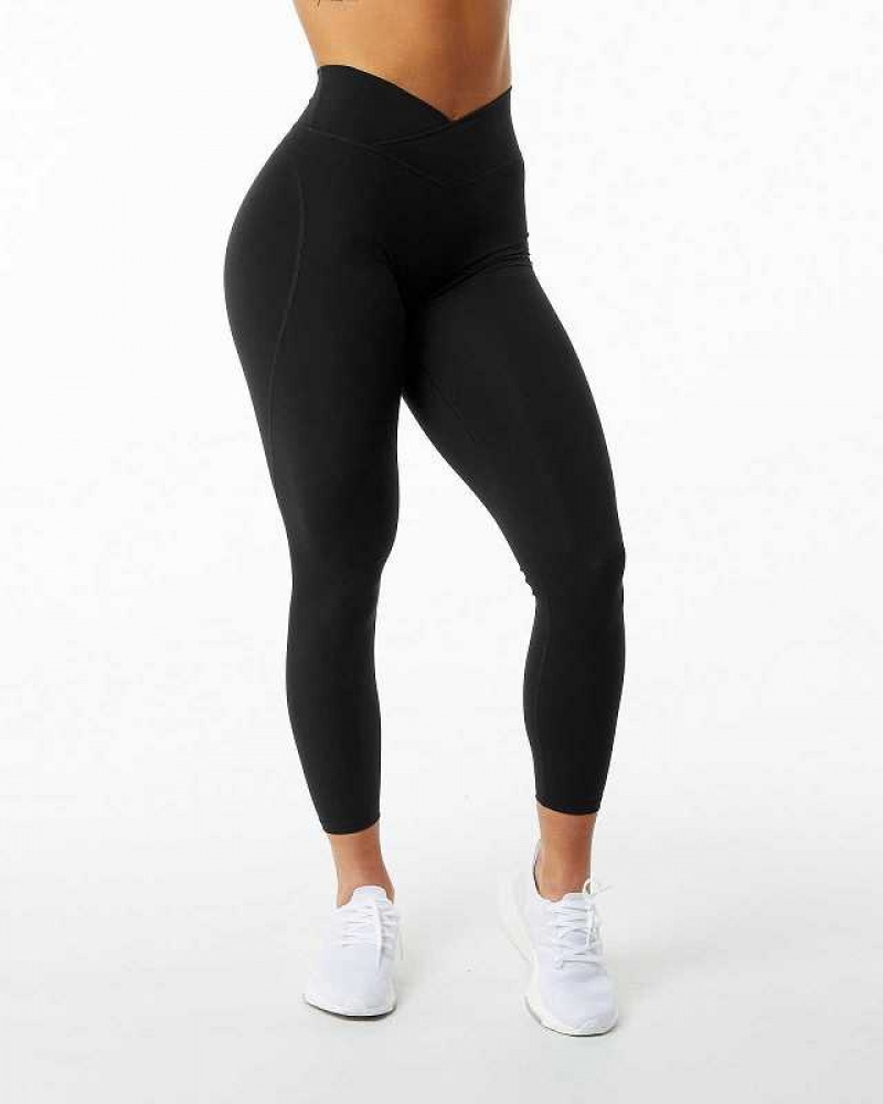 Leggins Alphalete Surface Power Mujer Negros | Mexico-439508